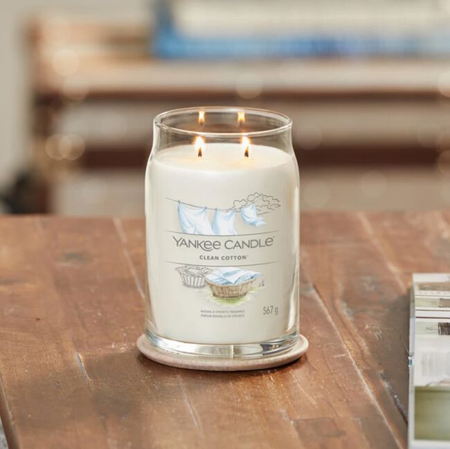 Yankee Candle Clean Cotton Large Jar