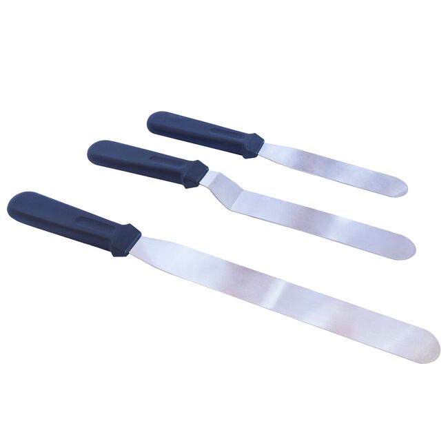 Confection Stand 3 Icing Spatulas 