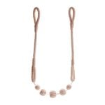 PARIS CABLE BALL BLUSH Tie Back