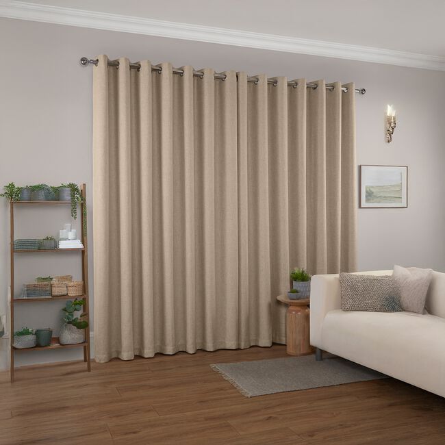 BLACKOUT & THERMAL BRUSHED OATMEAL 66x72 Ctn