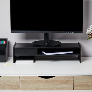 Storage Master Monitor Stand Black