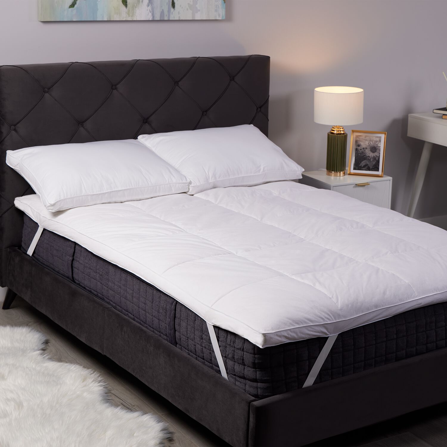 Bailey & Cole Luxury Duck Feather Mattress Topper Home Store + More