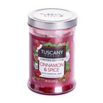 Tuscany Single Pour Candle Cinnamon & Spice 18oz