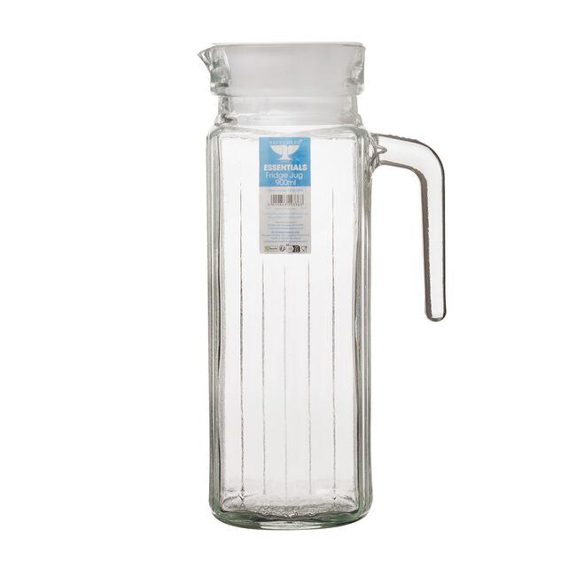 Essentials Glass 900ml Fridge Jug