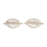 Stockholm Matte Gold Curtain Clips 2