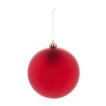 3 PACK 12Cm RED Baubles