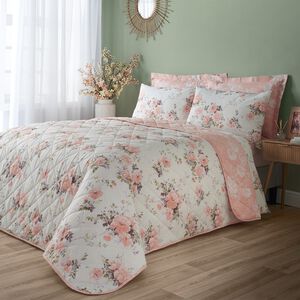 Harriet Bedspread 200cm x 220cm - Peach