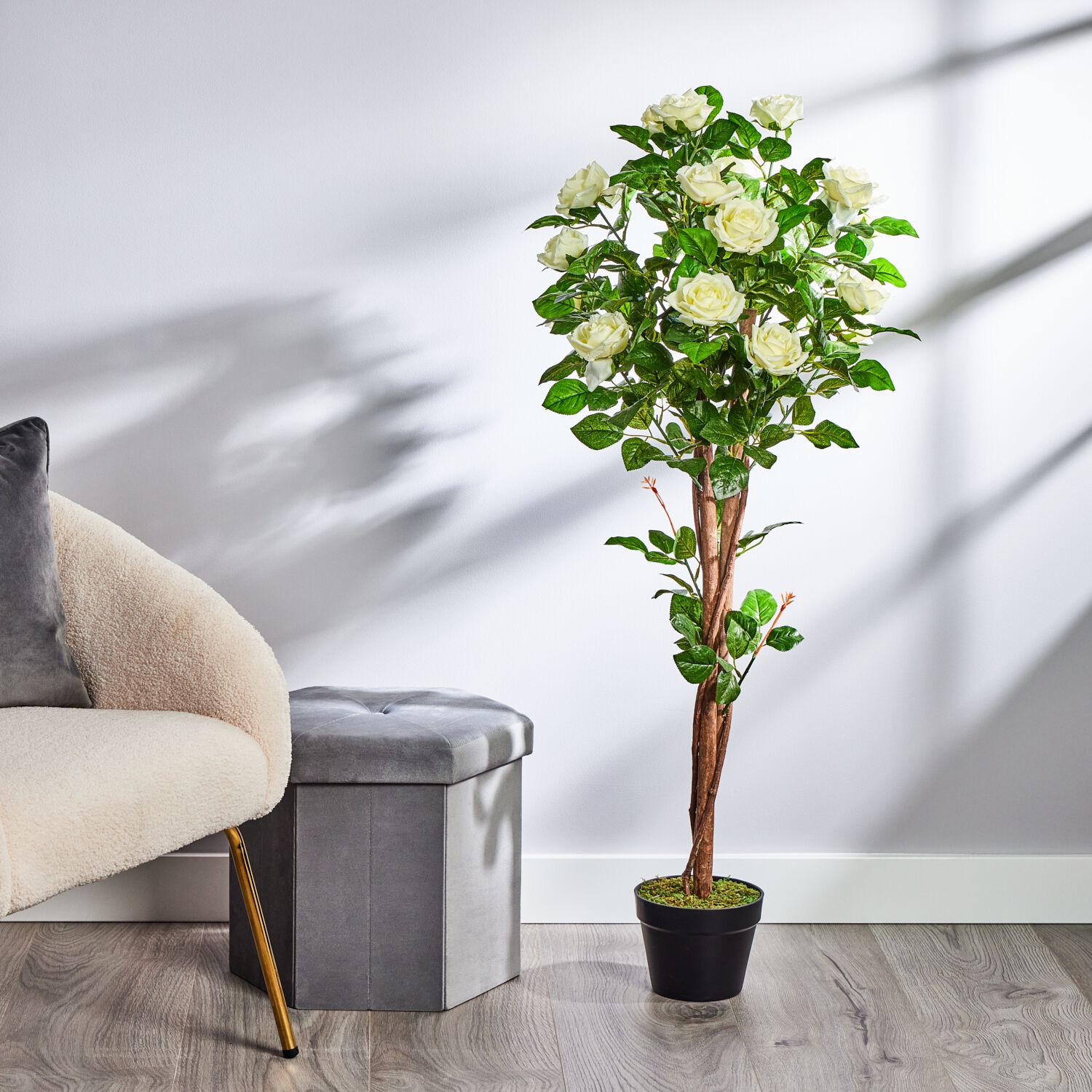 1.2M Artificial Rose Tree