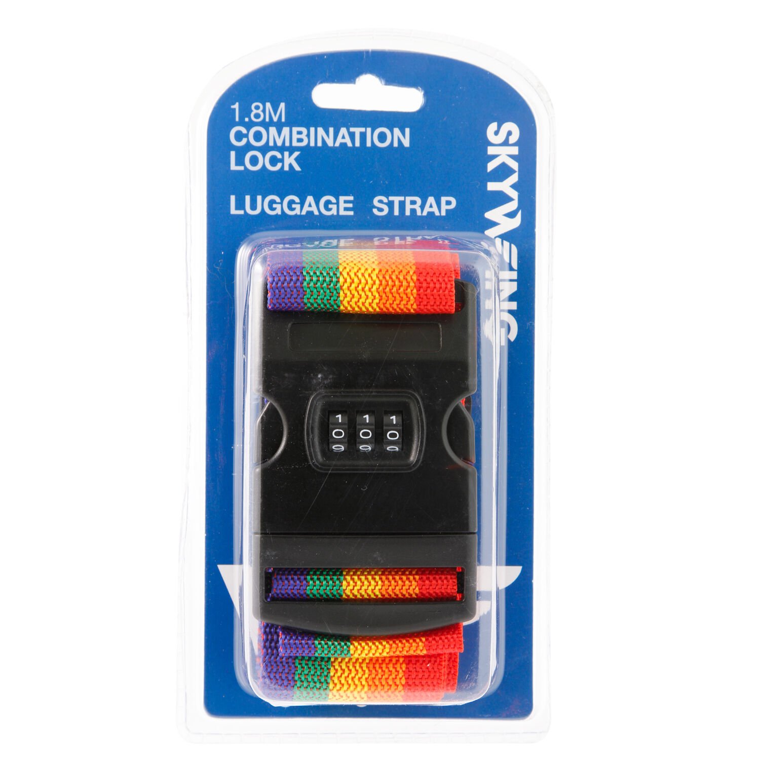 1.8M Combination Lock Luggage Strap