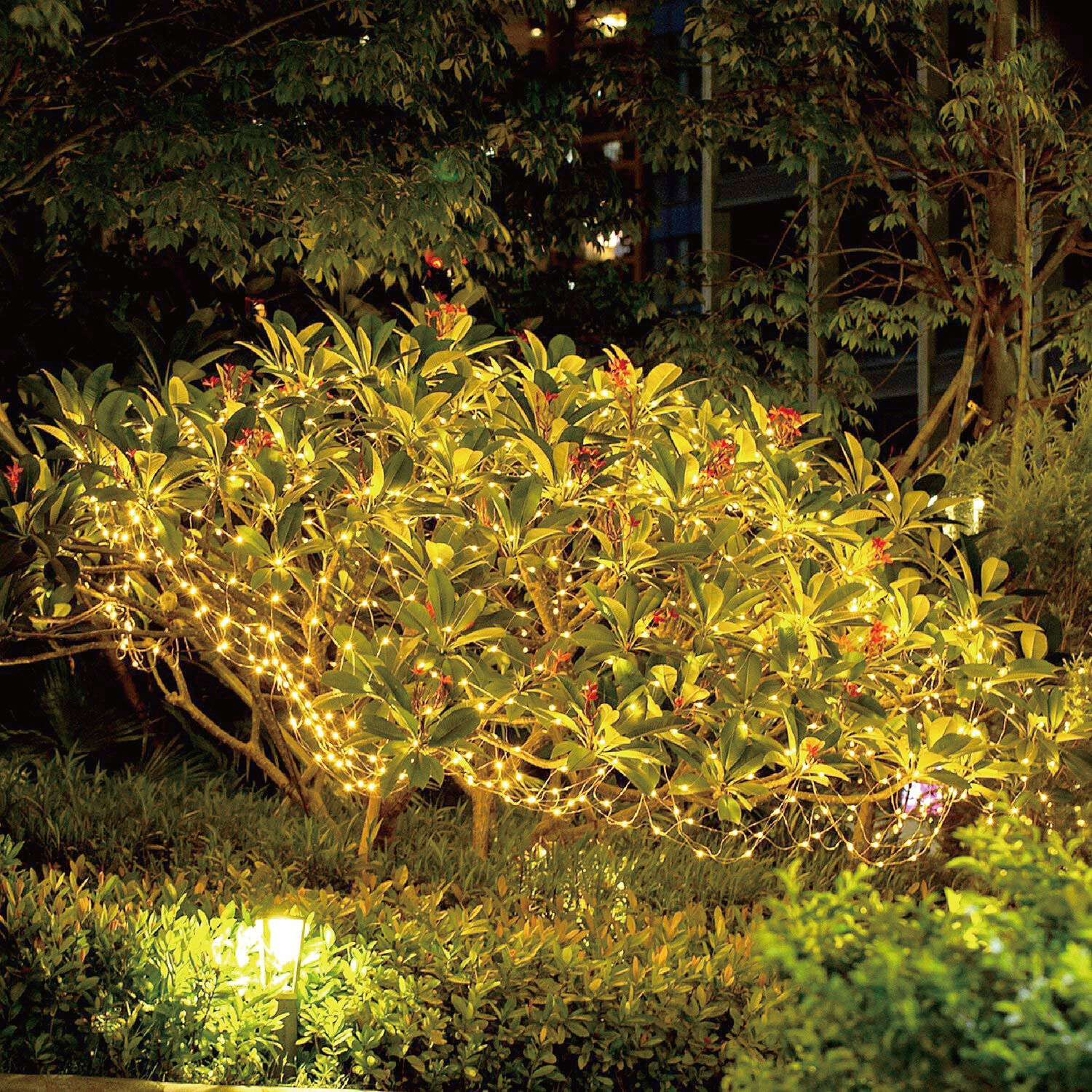 100 LED Copper String Solar Garden Lights