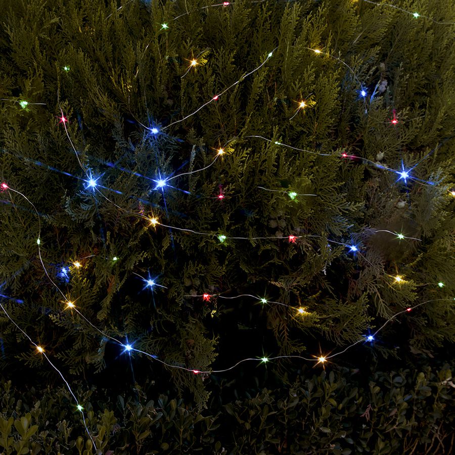 100 LED Multicolour Copper String Lights