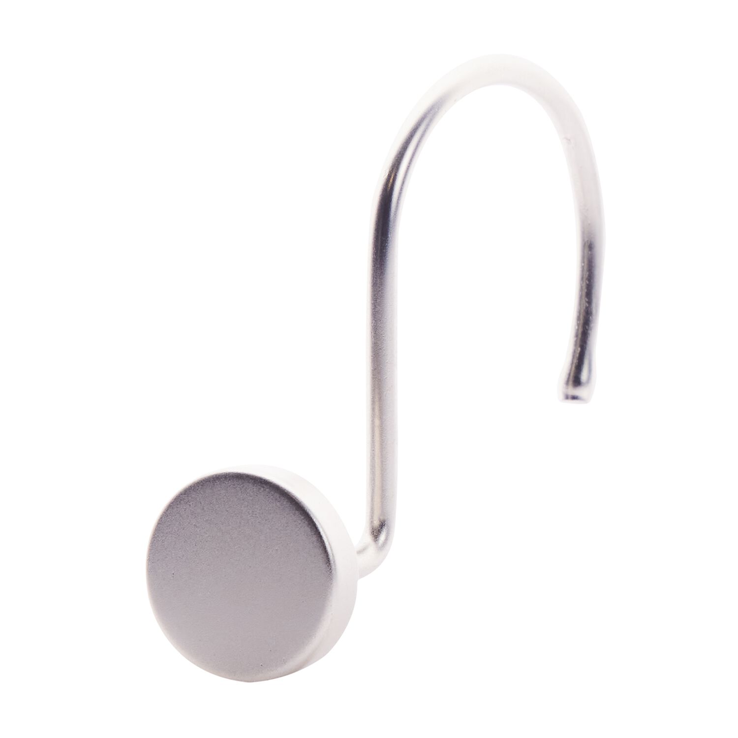 12 PACK FLAT HEAD NICKEL Shower Hooks