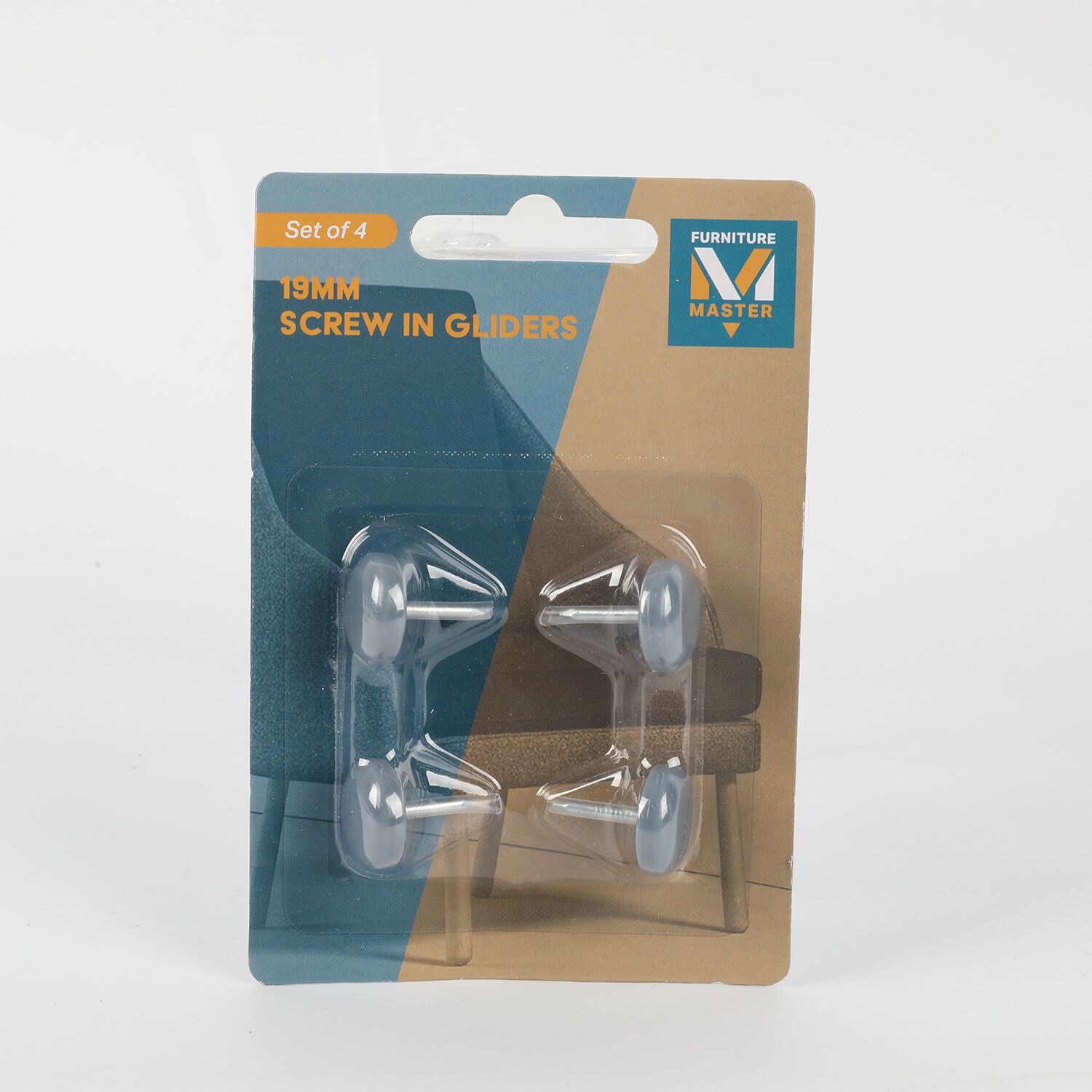 19mm Screw In Furniture Gliders