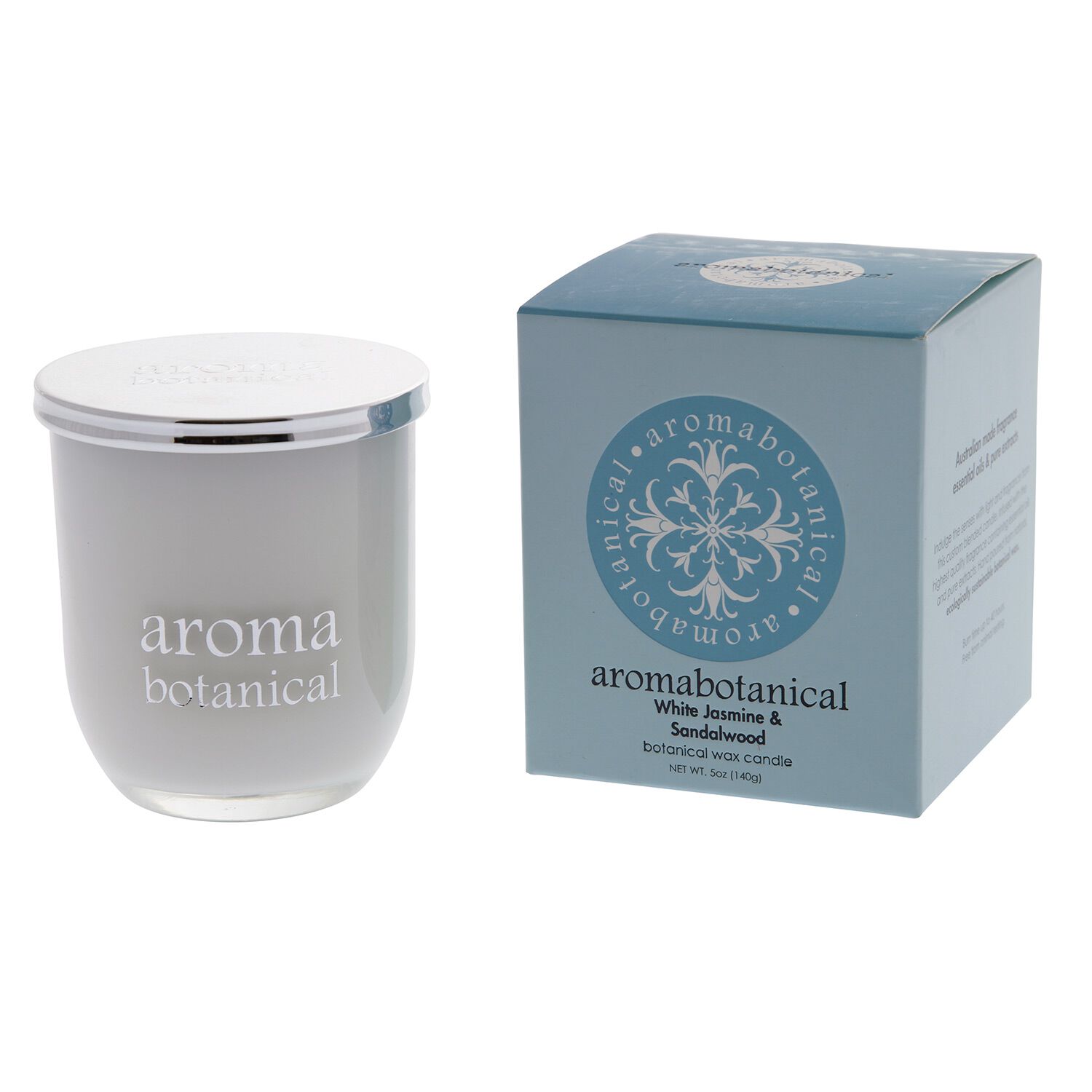 2 Wick White Jasmine & Sandalwood Large Jar Candle