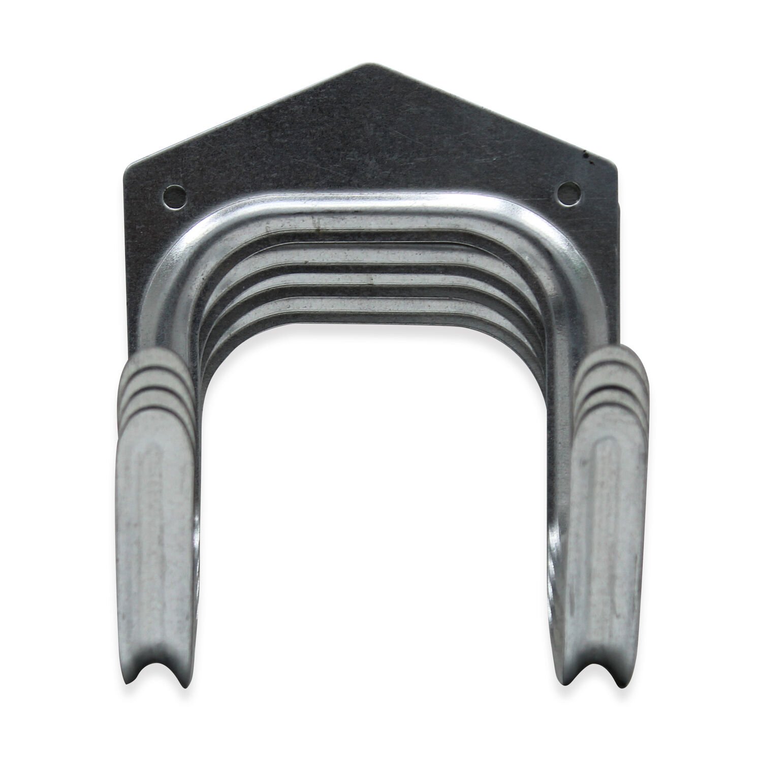 4 Large Galvanised Tool Hooks