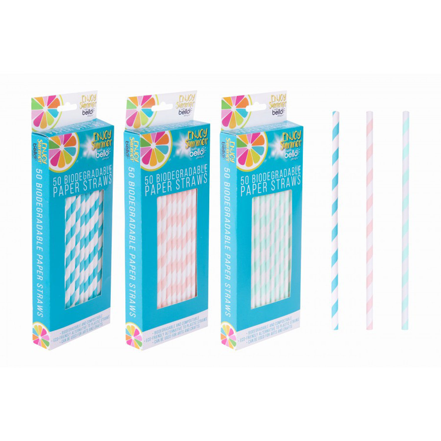 50 Pack Paper Straws
