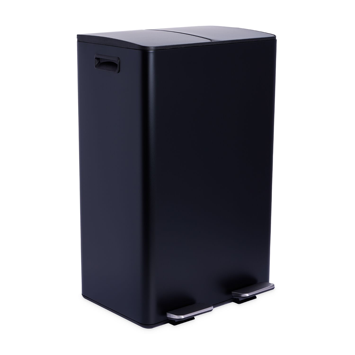 60L RECYCLING BIN Black
