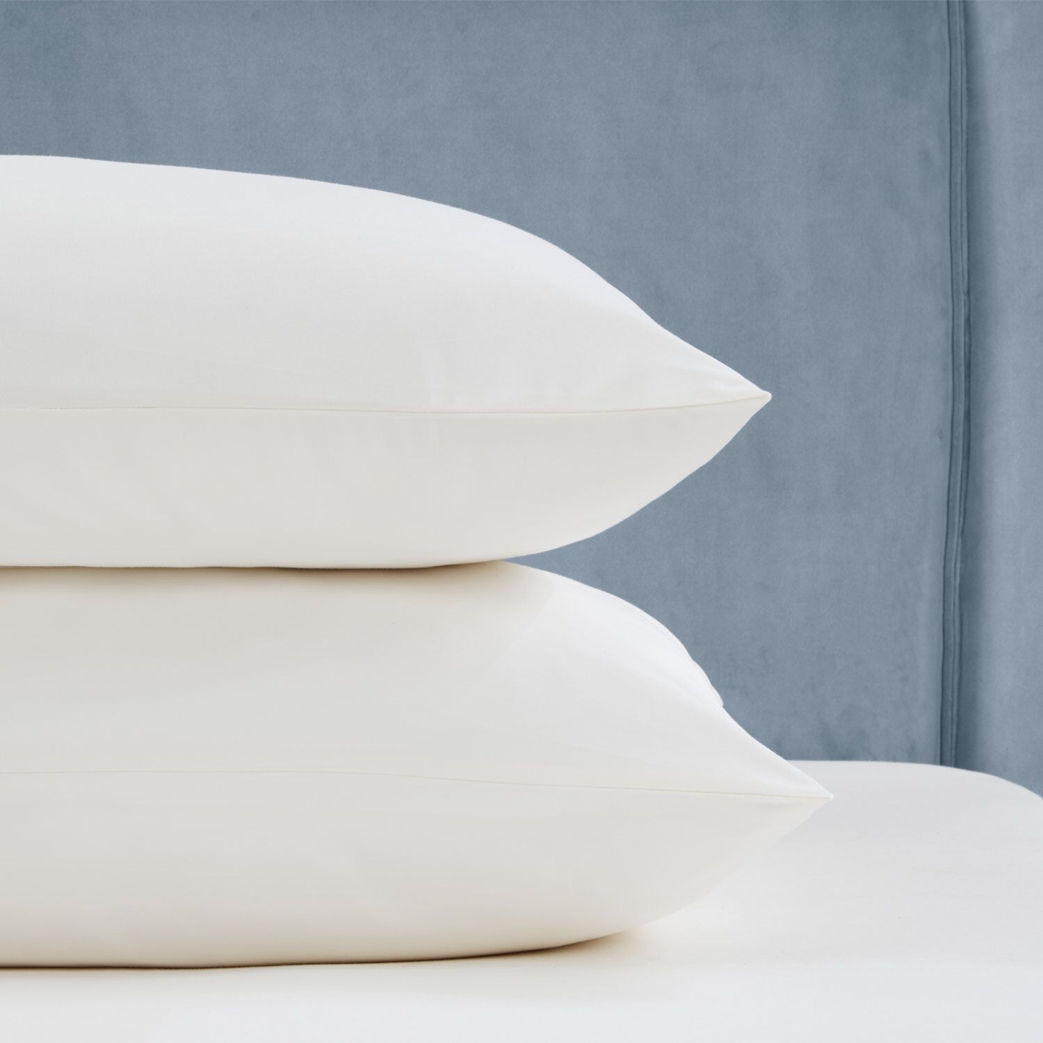 HOUSEWIFE P/CASE PAIR 750 Threadcount Cotton Cream