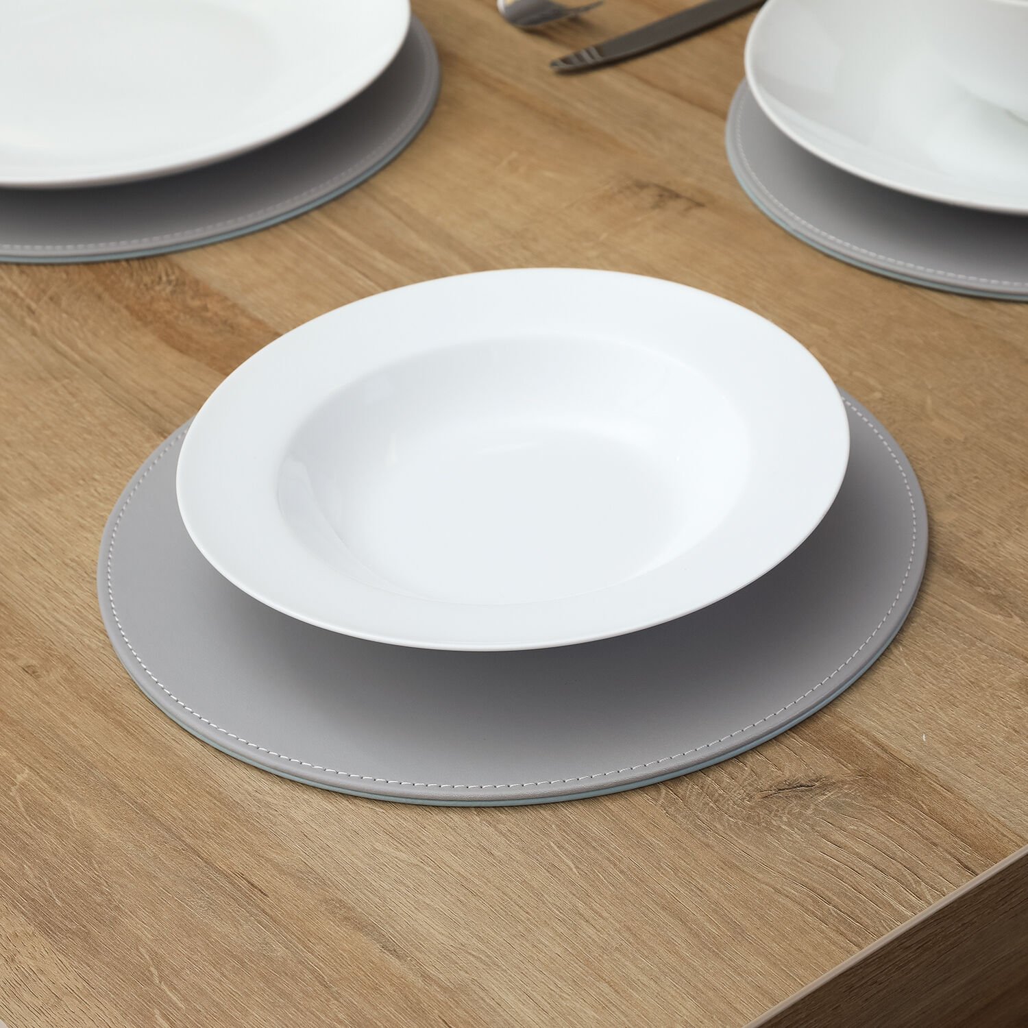 Abney & Croft White 9" Soup Plate