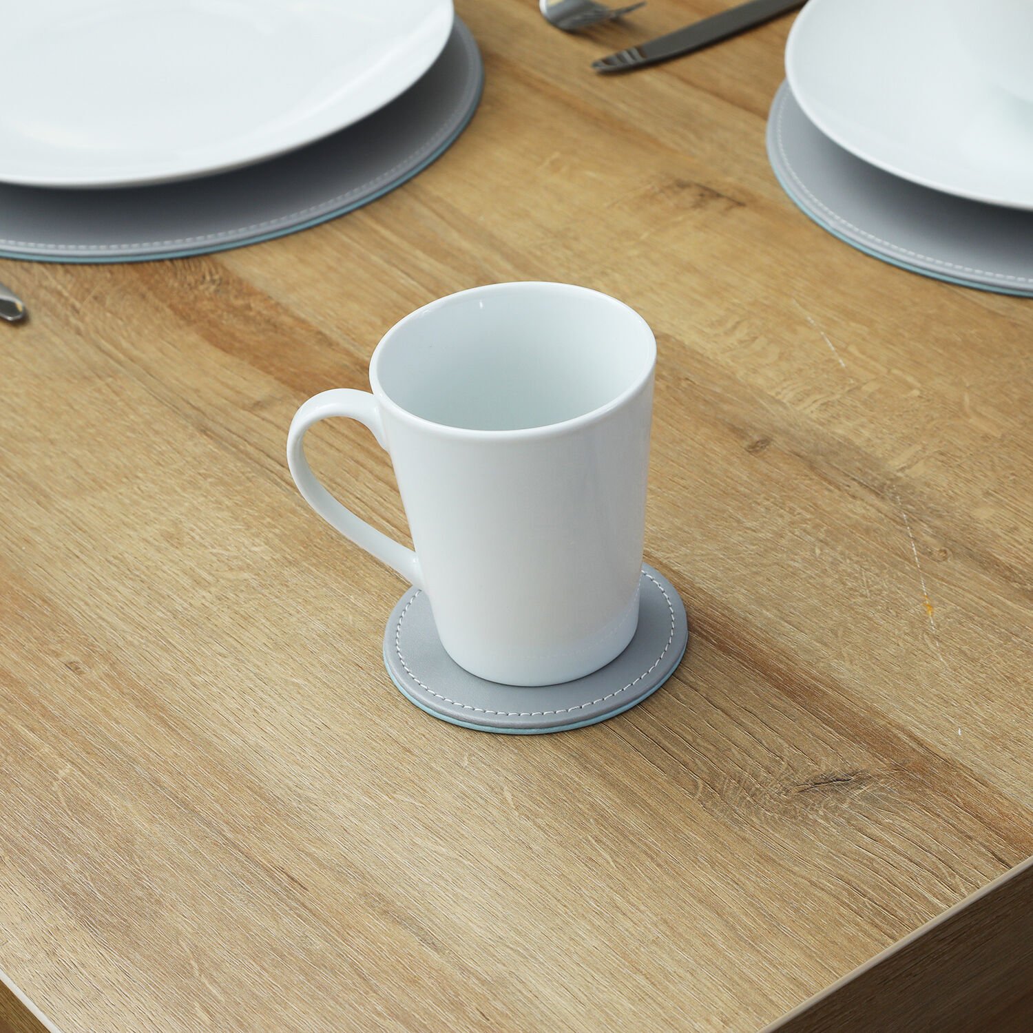 Abney & Croft White Conical Mug