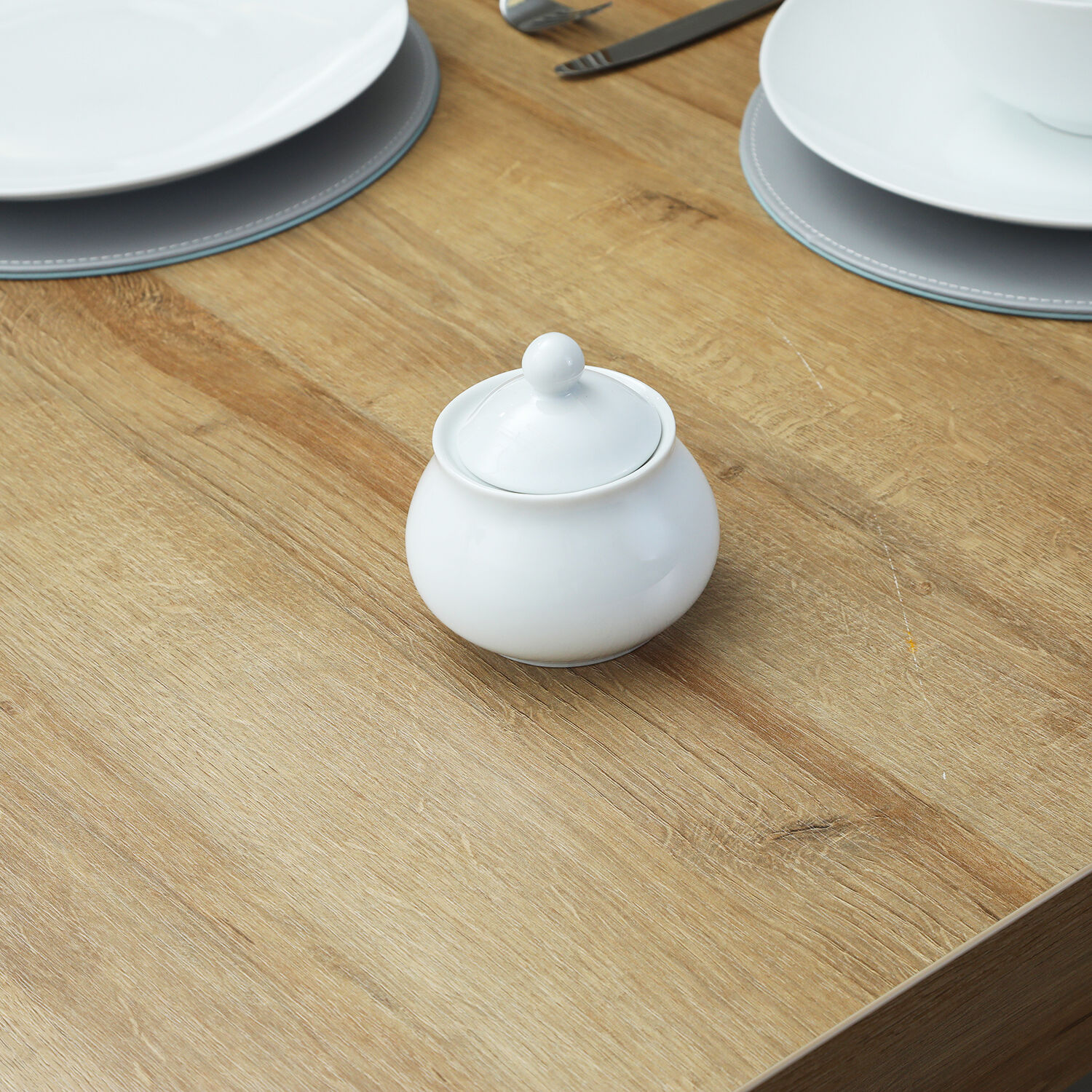 Abney & Croft White Sugar Pot