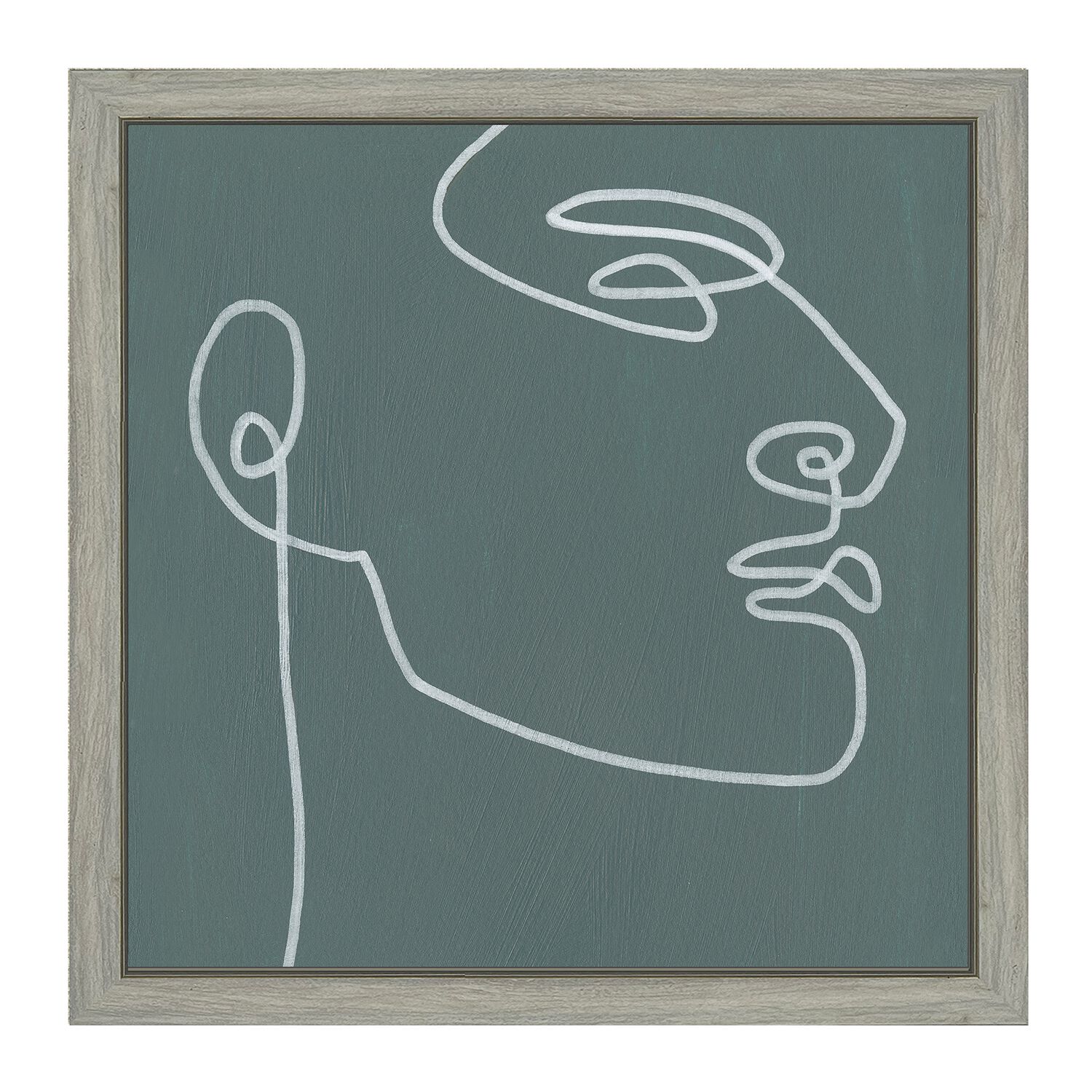 About Face Framed Print