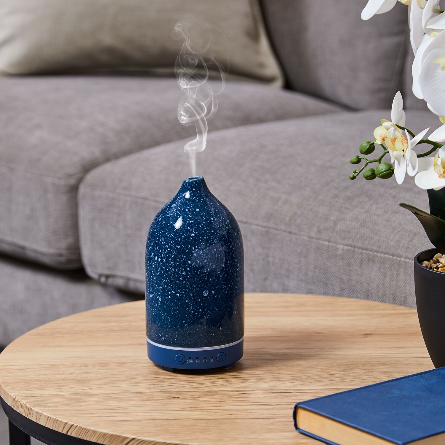 Aeromatic Electrical Aroma Diffuser - Ceramic Blue