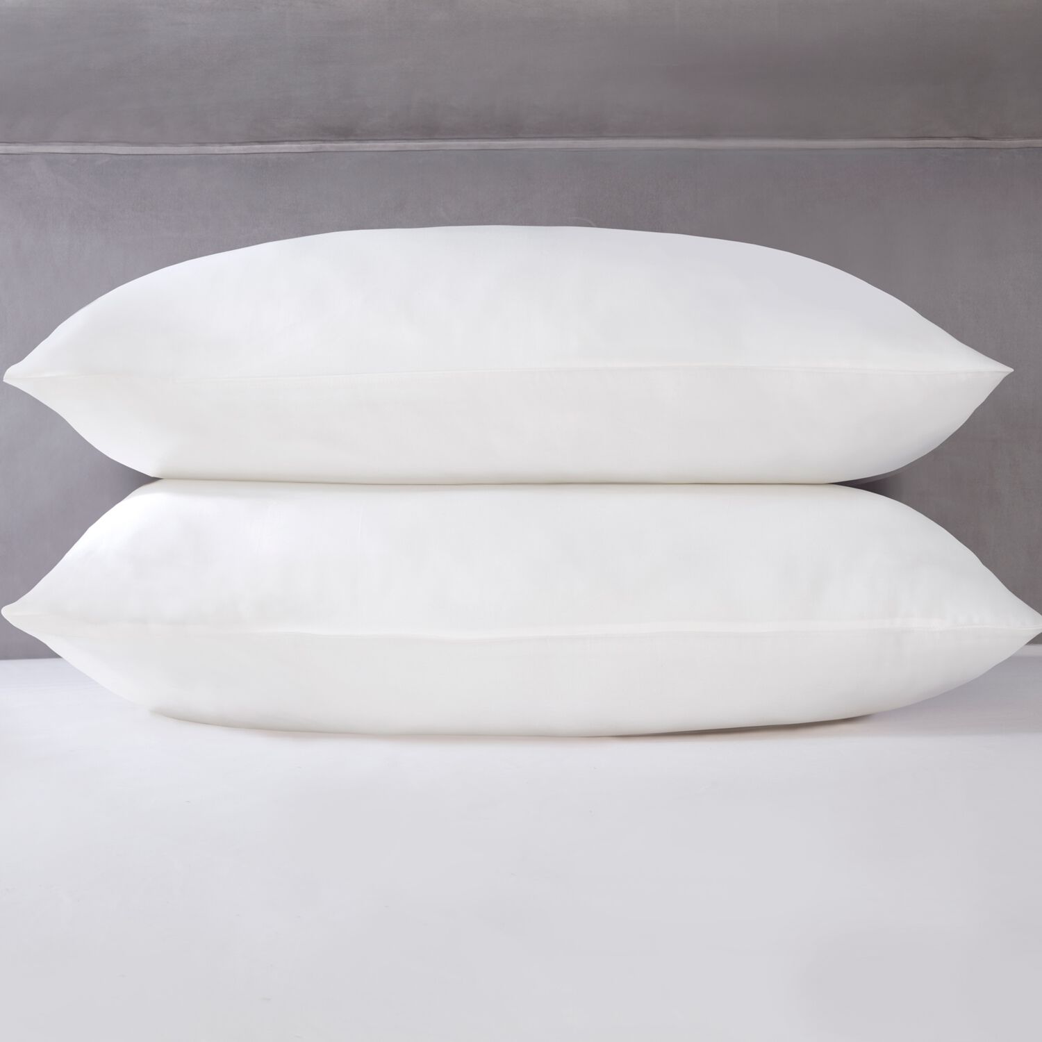 HOUSEWIFE PILLOWCASE PAIR Tencel/Cotton White