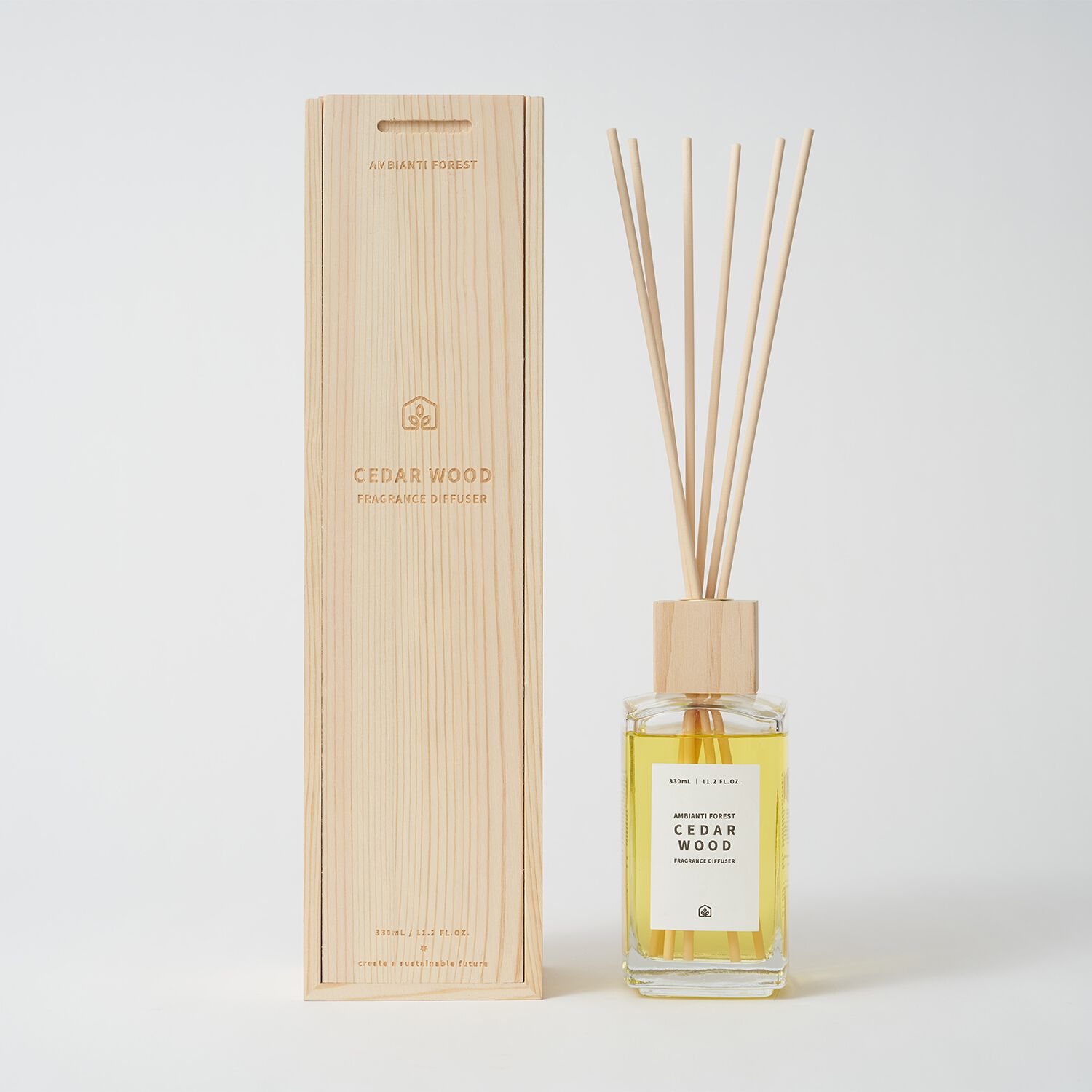 AMBIANTI FOREST Cedar Wood 330ml Reed Diffuser