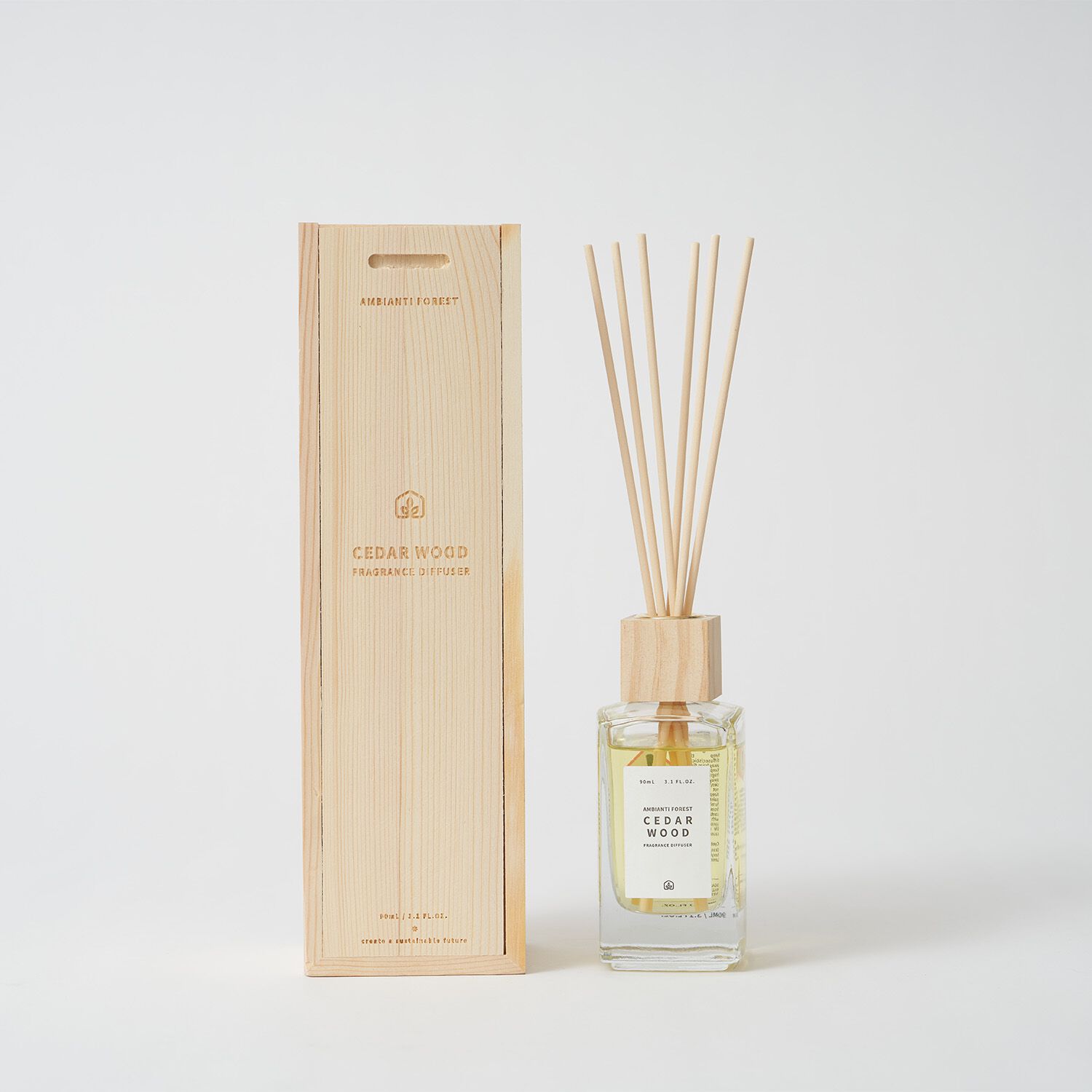 AMBIANTI FOREST Cedar Wood 90ml Reed Diffuser
