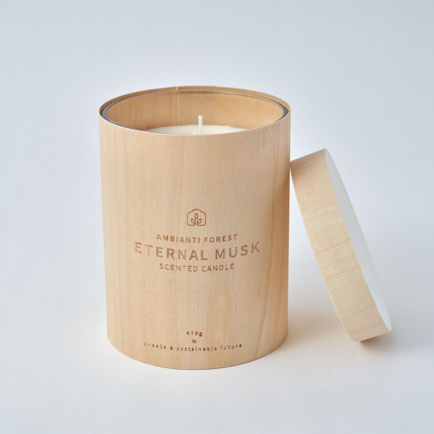 AMBIANTI FOREST Eternal Musk 470g Candle