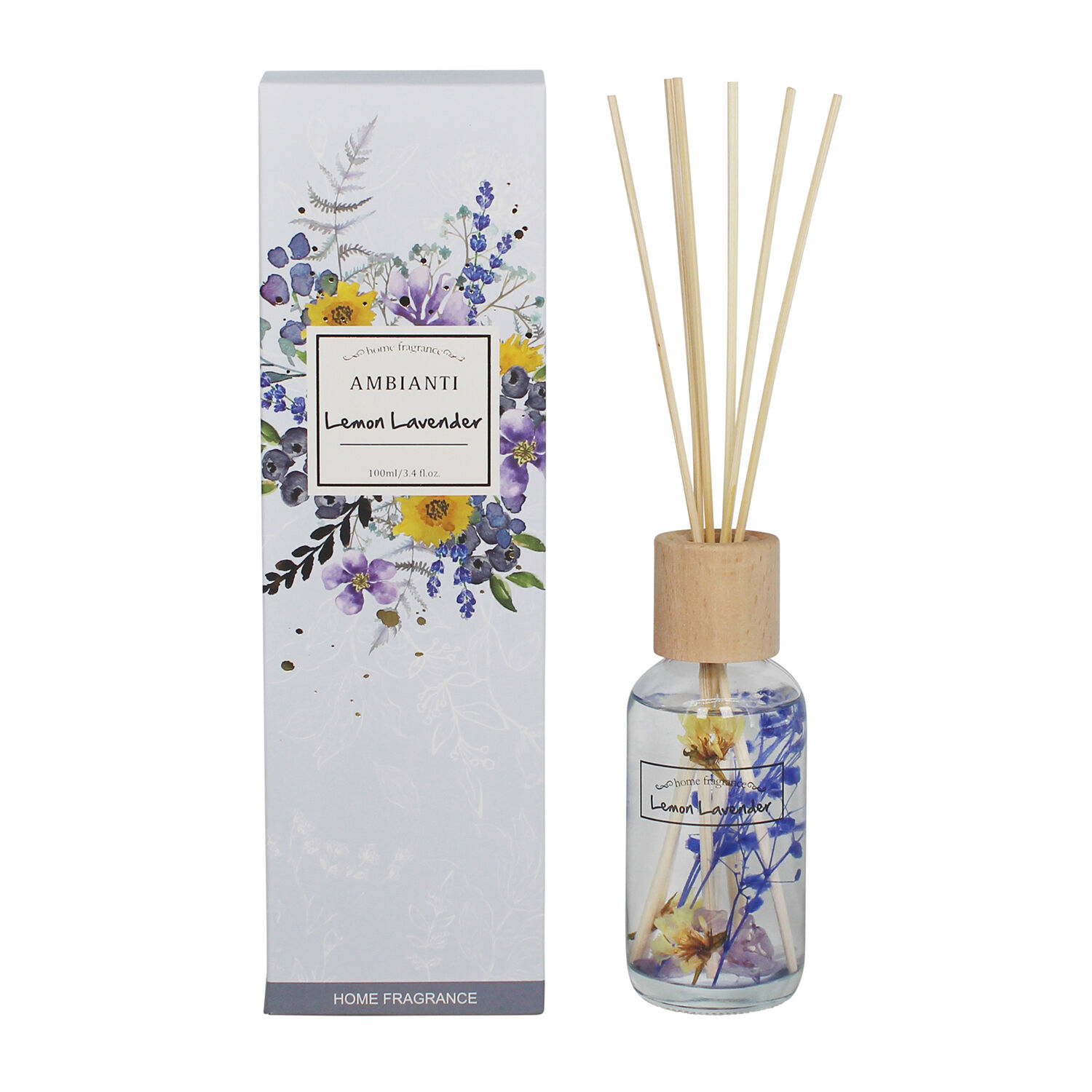 Ambianti Lemon Lavender Fragranced Reed Diffuser