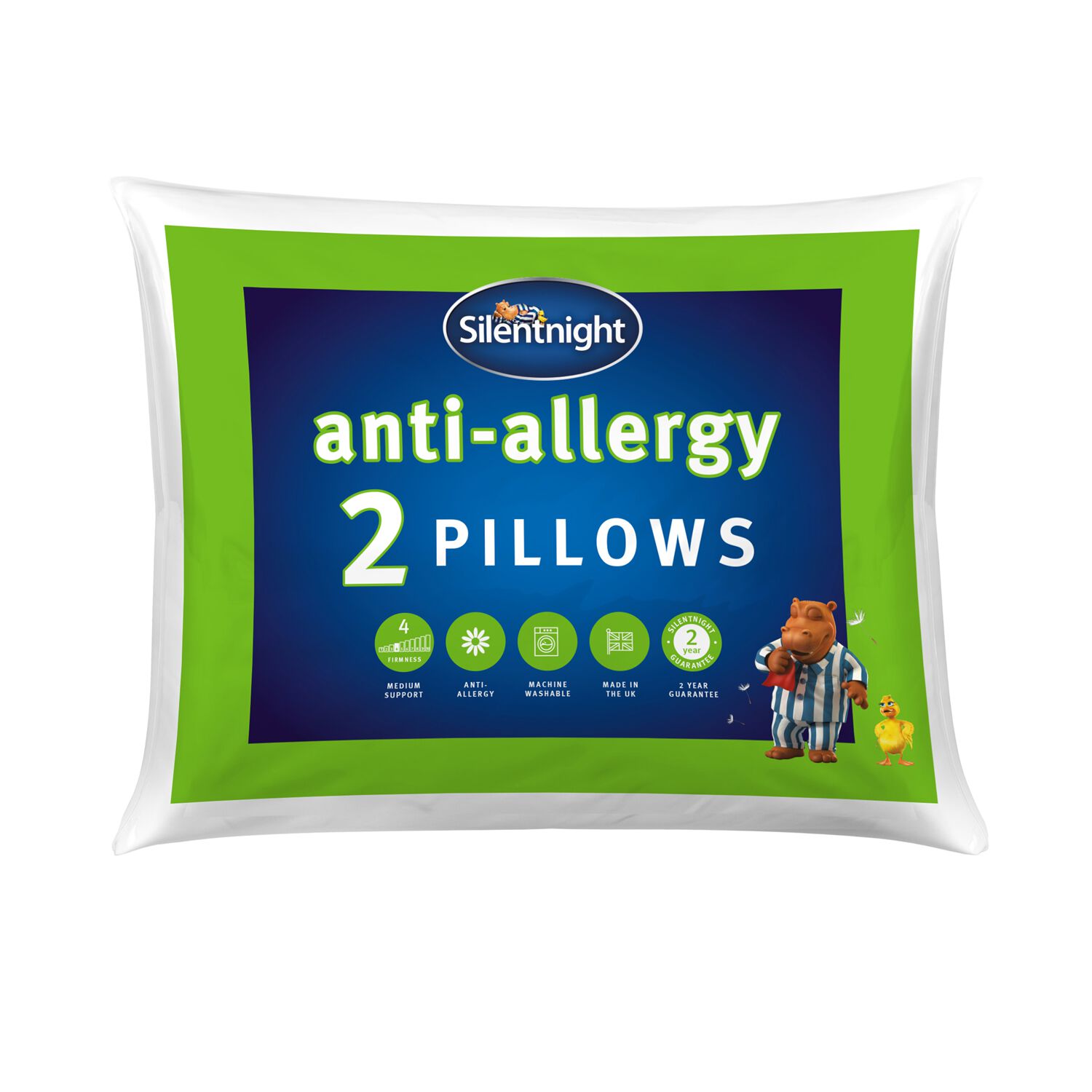 Anti-Allergy Pillow Pair Silentnight