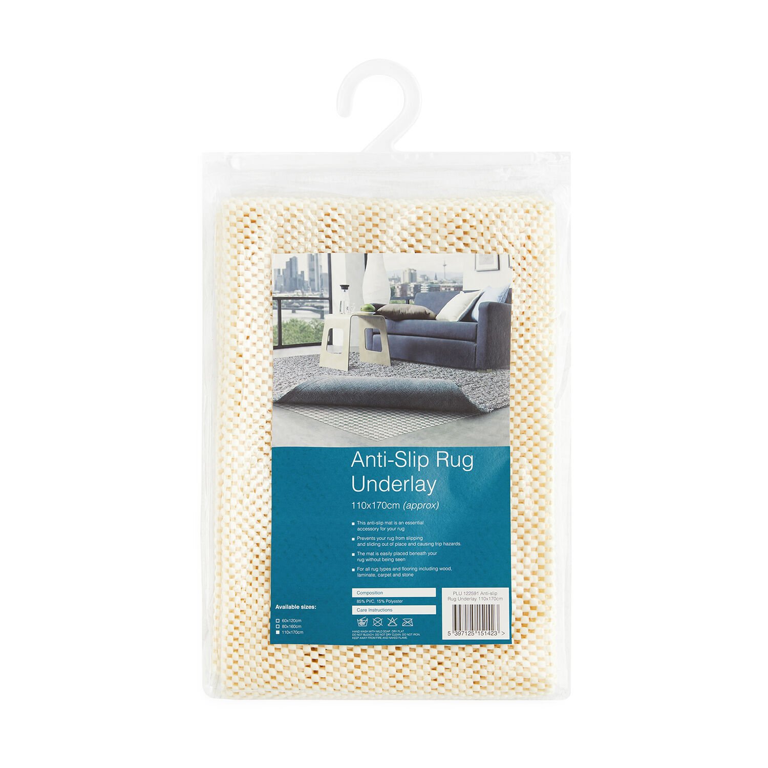 Anti-Slip Rug Gripper 110cm x 170cm