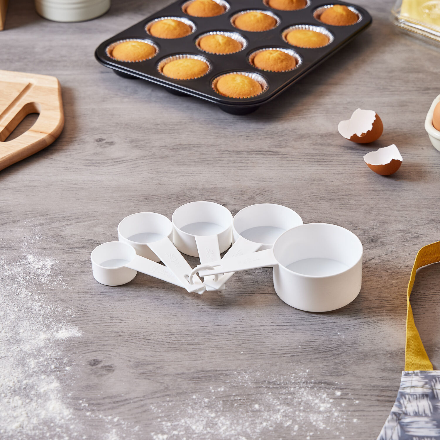 Apollo Measuring Cups Set of 5 - White