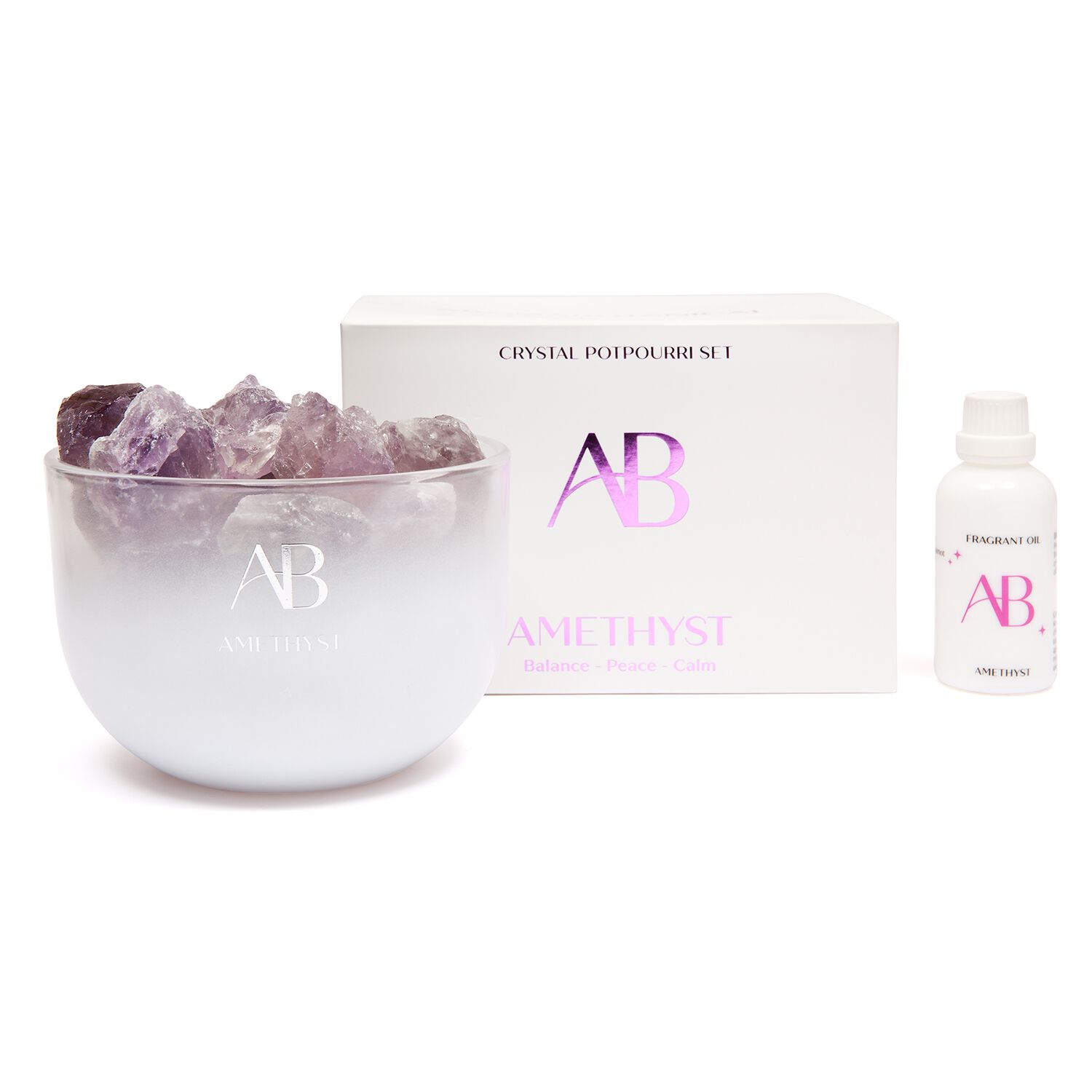 Aromabotantical Crystal Amethyst Crystal Diffuser