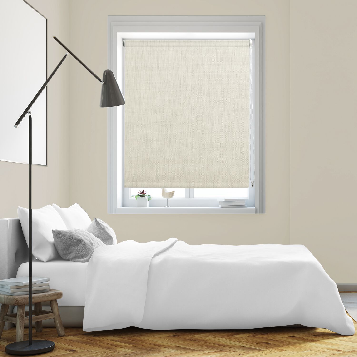 BAILEY & COLE BLACKOUT 90x160cm Roller Blind Sand