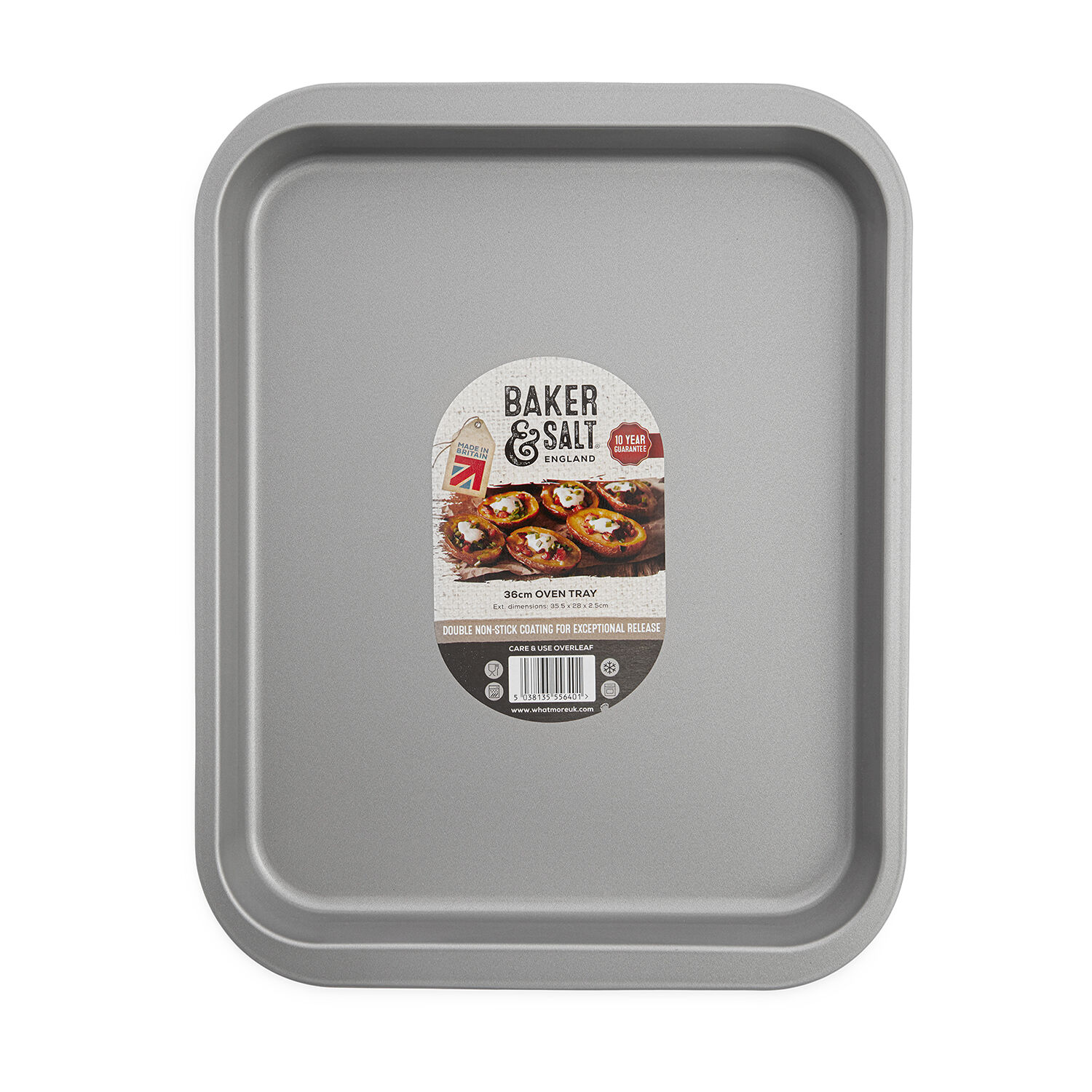 Baker & Salt Silver Oven Baking Tray 36cm