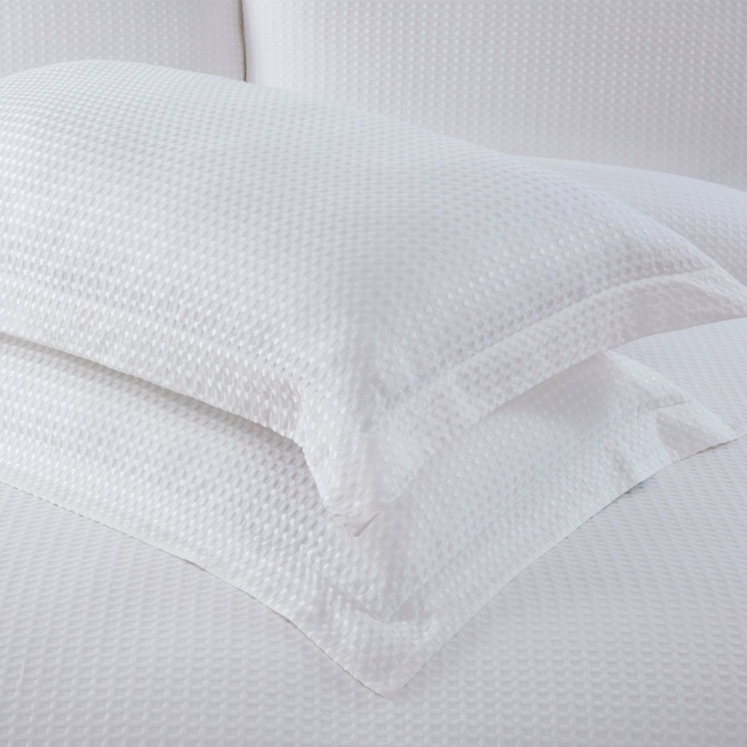 Bamboo Waffle 200 Thread Count Pillowcase Pair