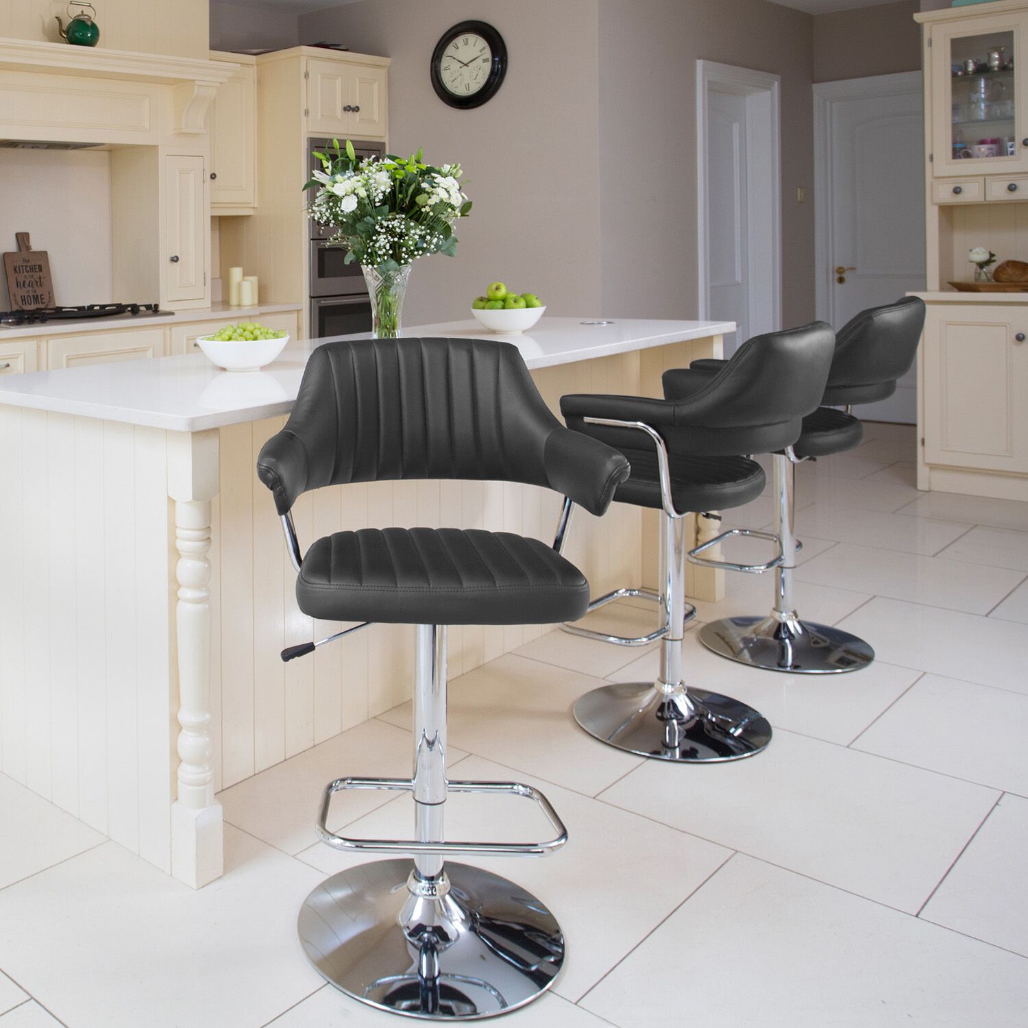 BELMONT Barstool Grey