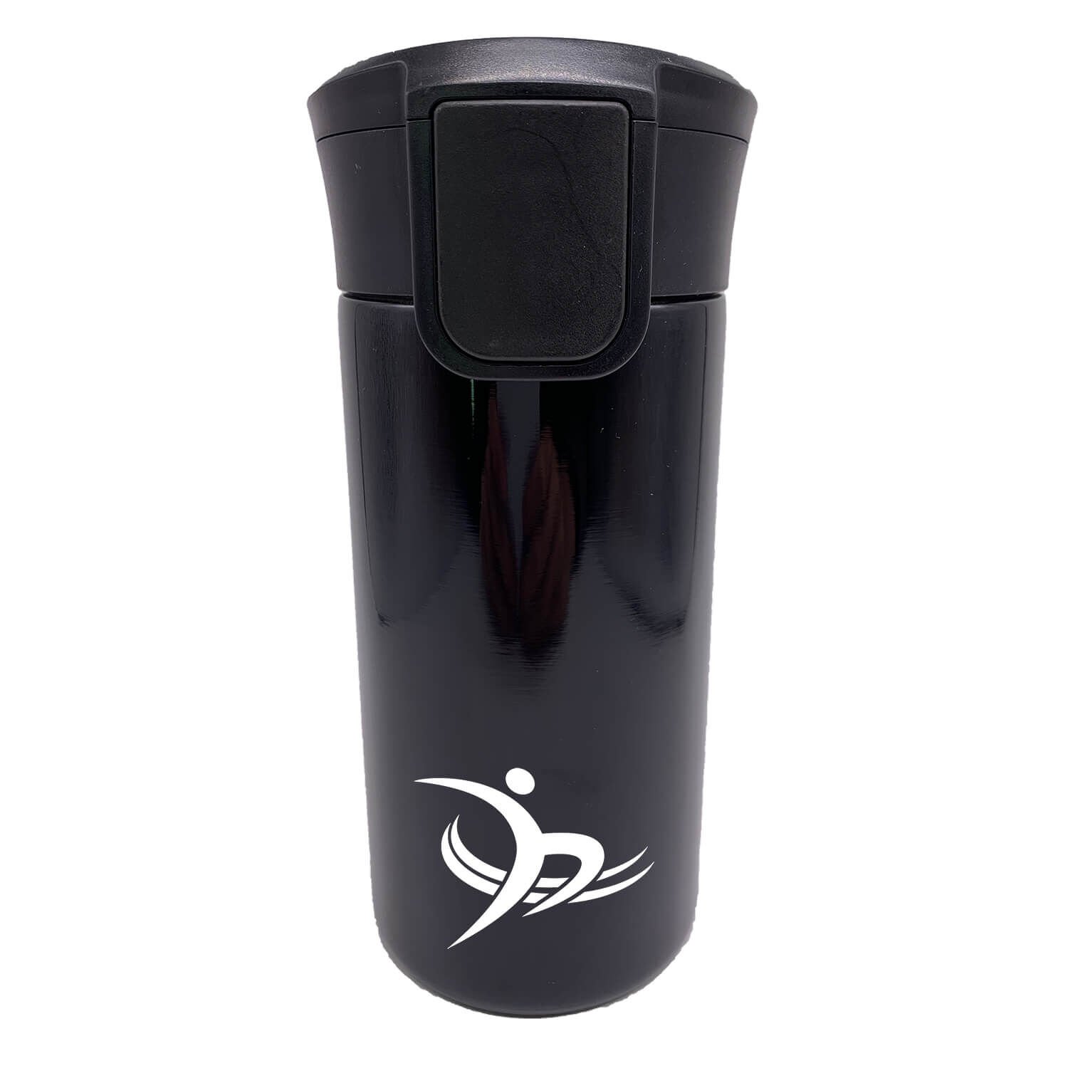 BodyGo Black Vacuum Insulated Travel Mug 350ml