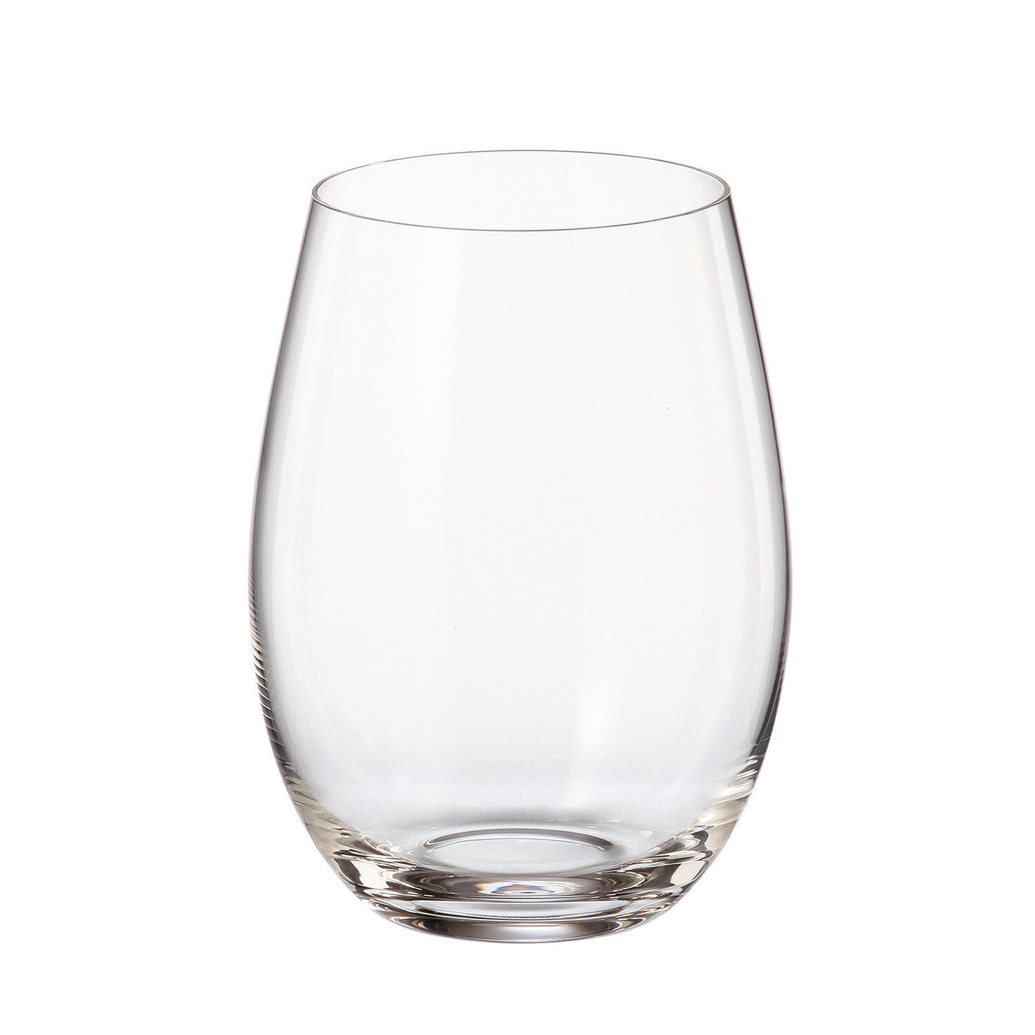 Bohemia Cristallin 6 560ml Stemless Wine Glasses