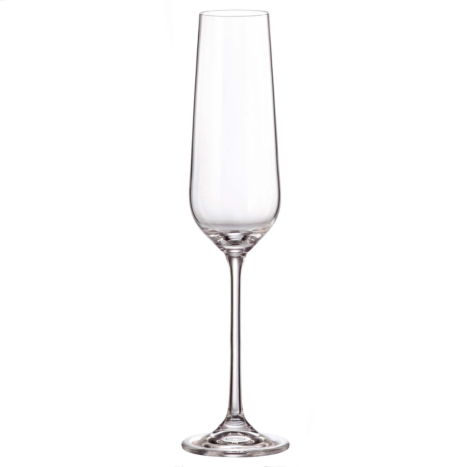 Bohemia Globo 210ml Flute Glasses 4 Pack
