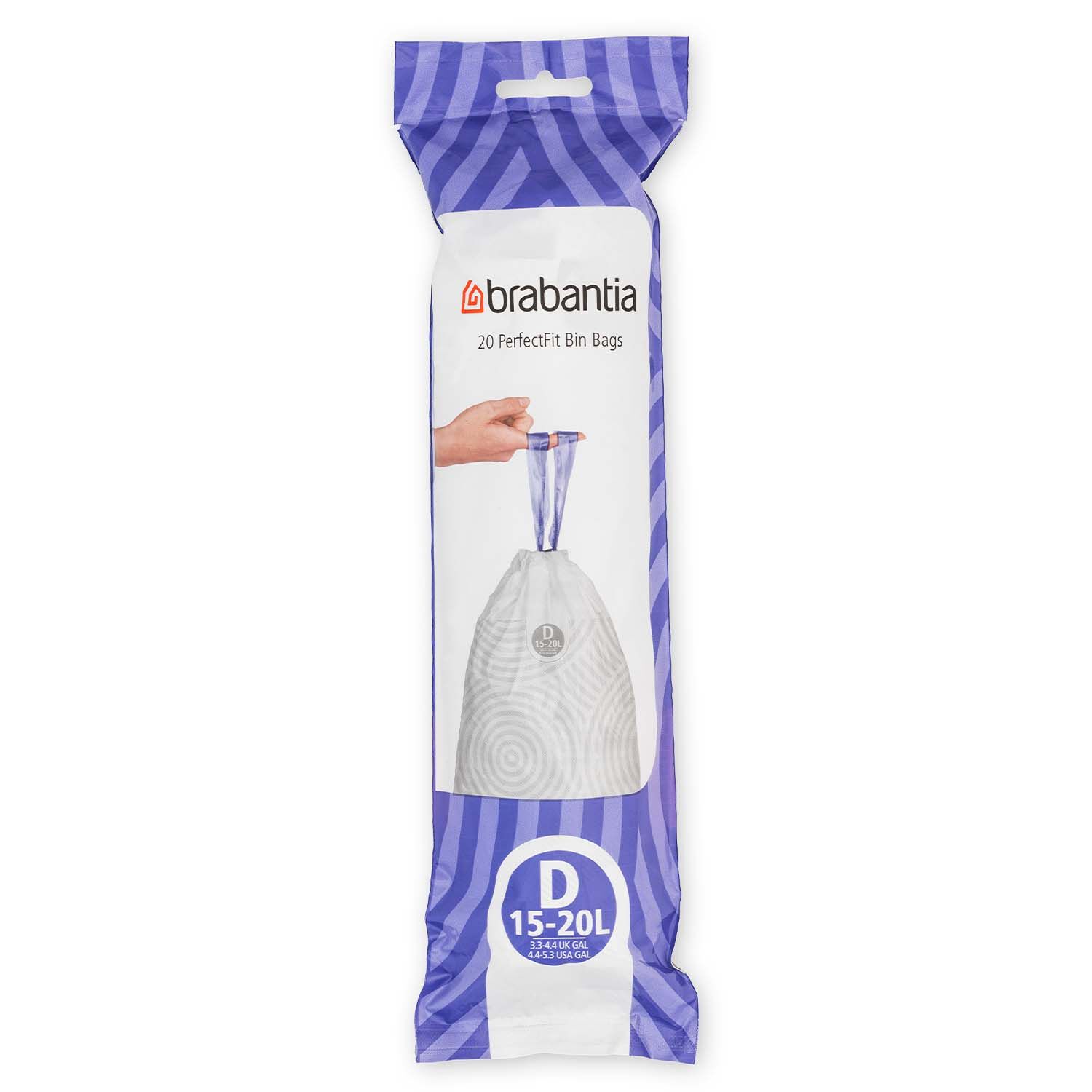 Brabantia Perfect Bit Bin Bags 15-20L (D) 20 Pack