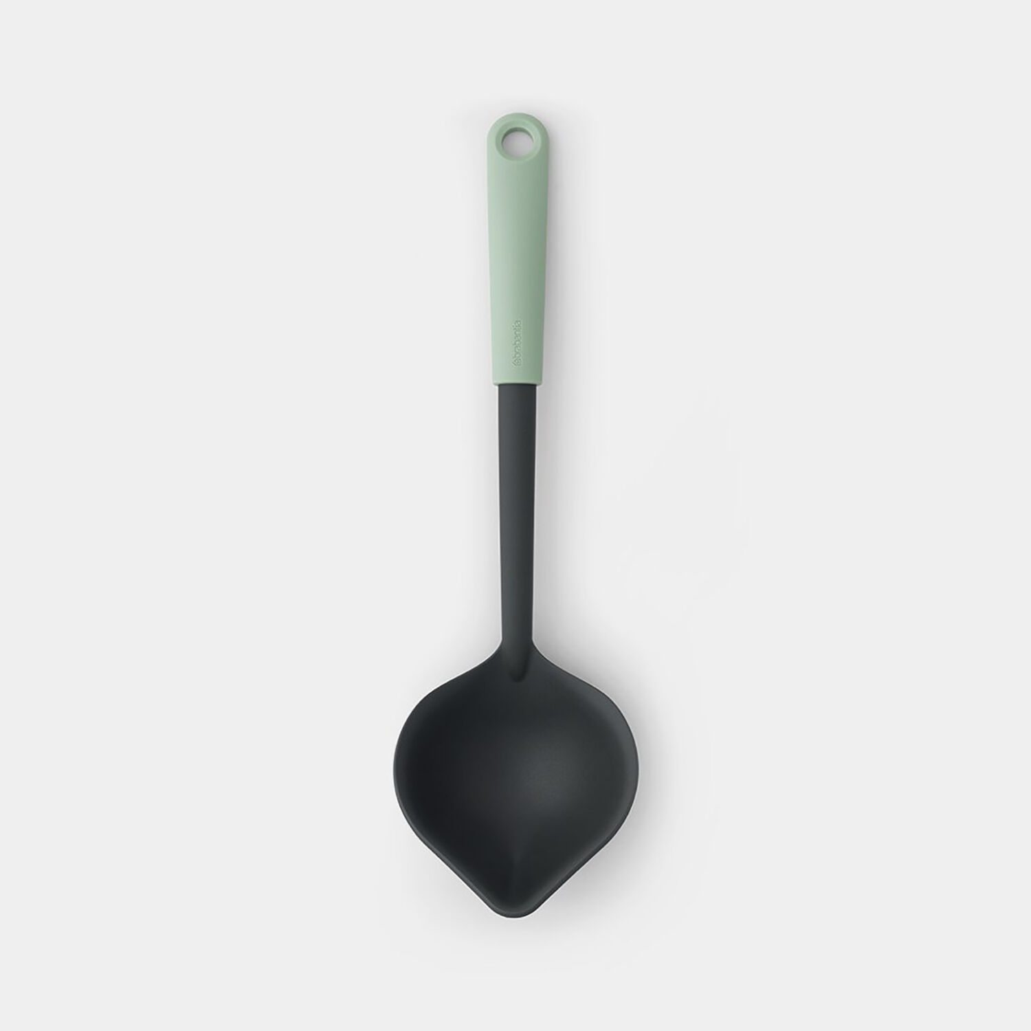 Brabantia Soup Ladle plus Scraper - Jade Green