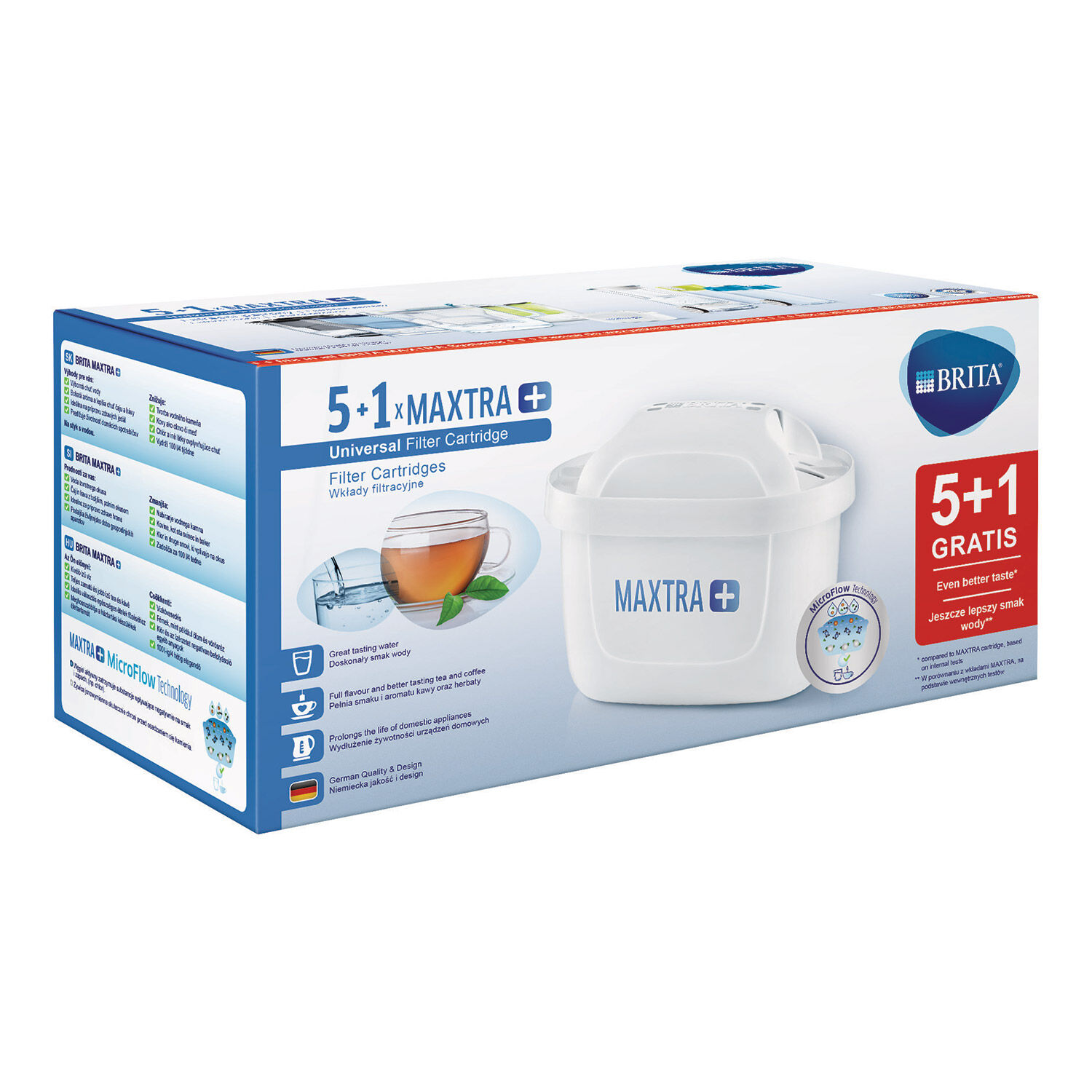 Brita Maxtra Plus 5+1 Water Filter Cartridges
