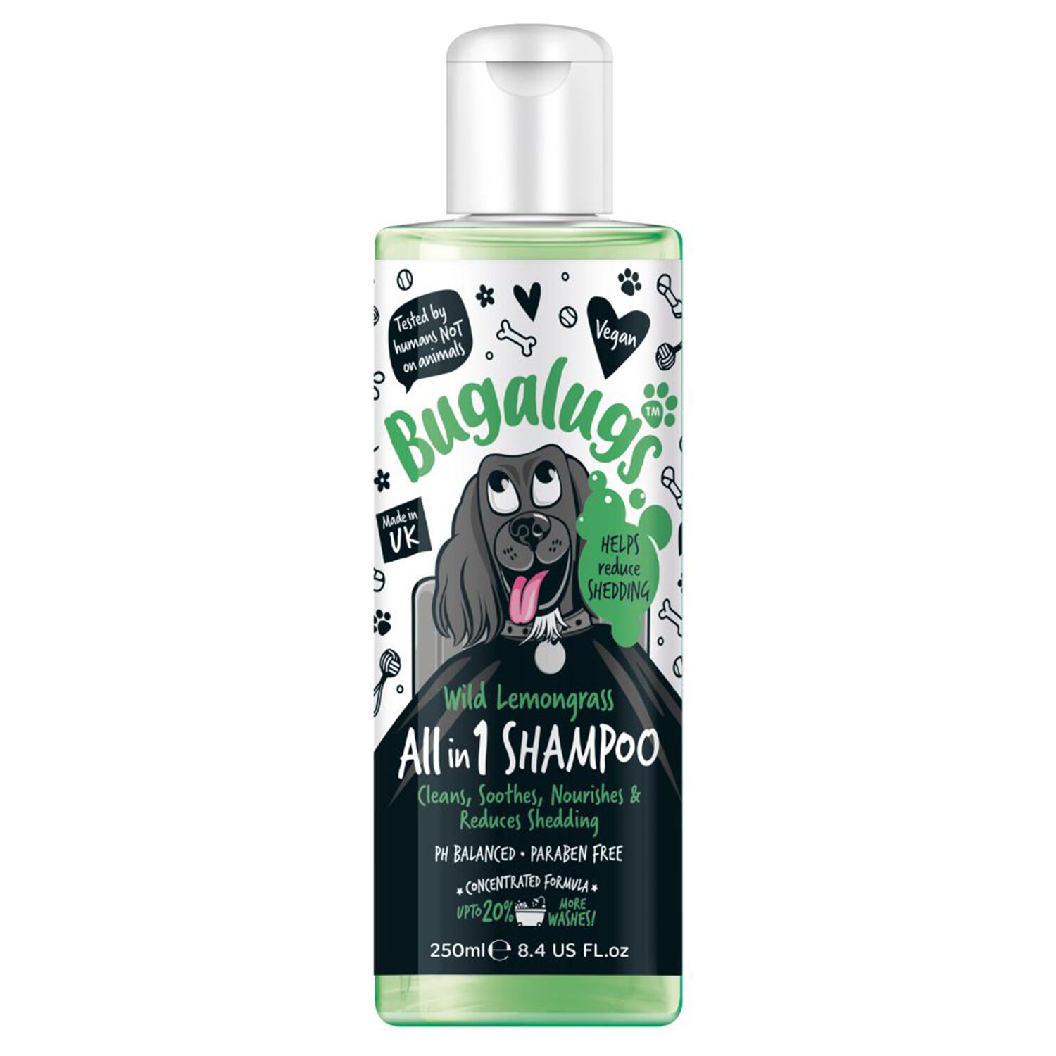 Bugalugs All In 1 Dog Shampoo - Wild Lemongrass