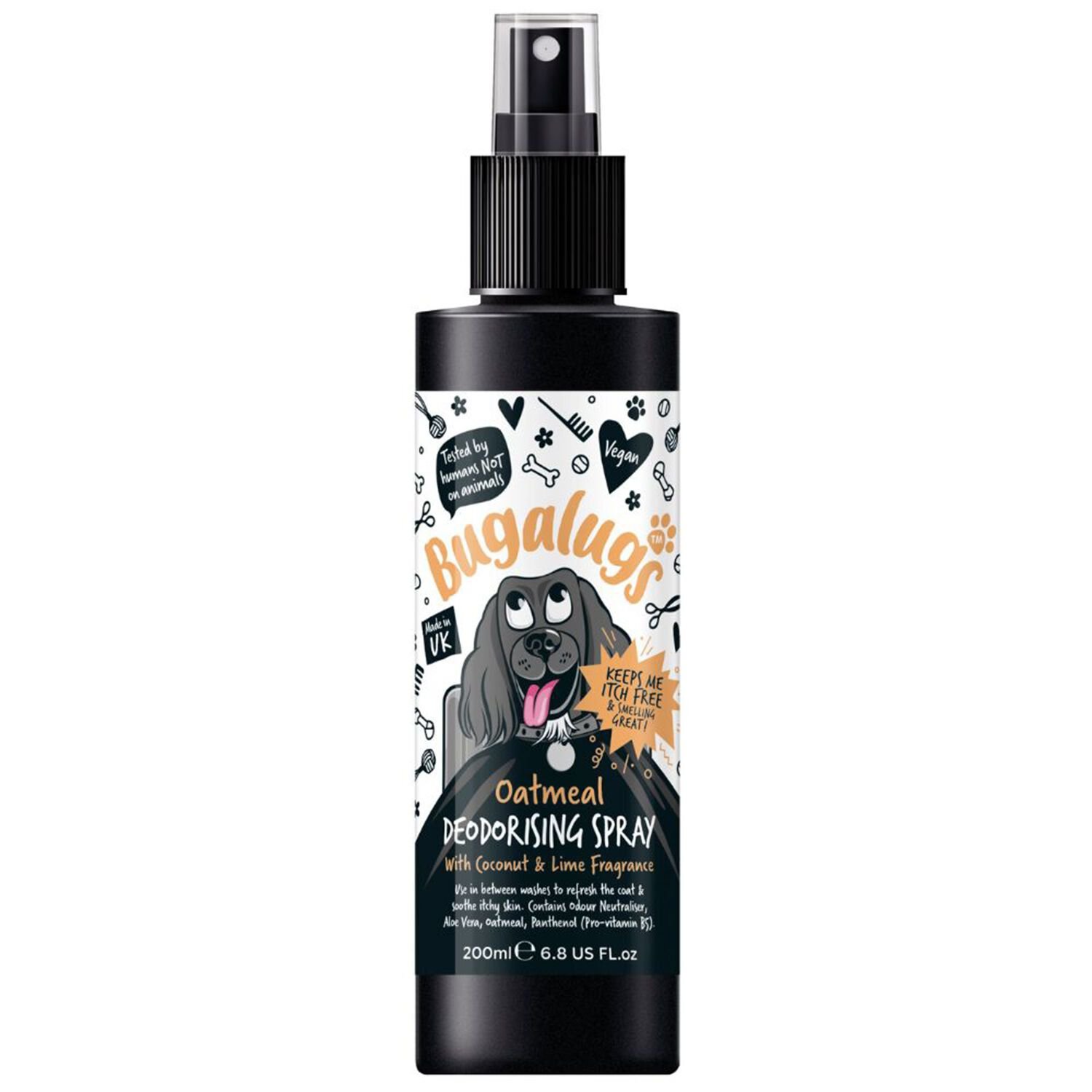 Bugalugs Oatmeal & Aloe Cologne 200ml Spray