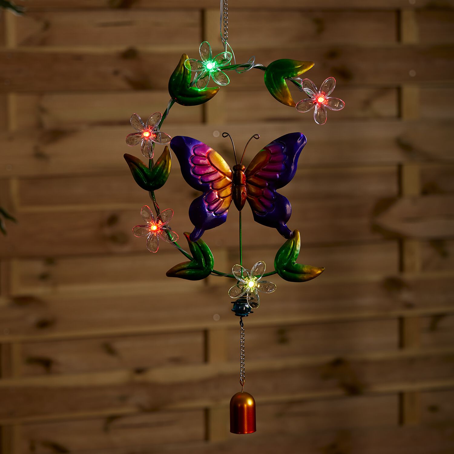 Butterfly Solar Wind Chime