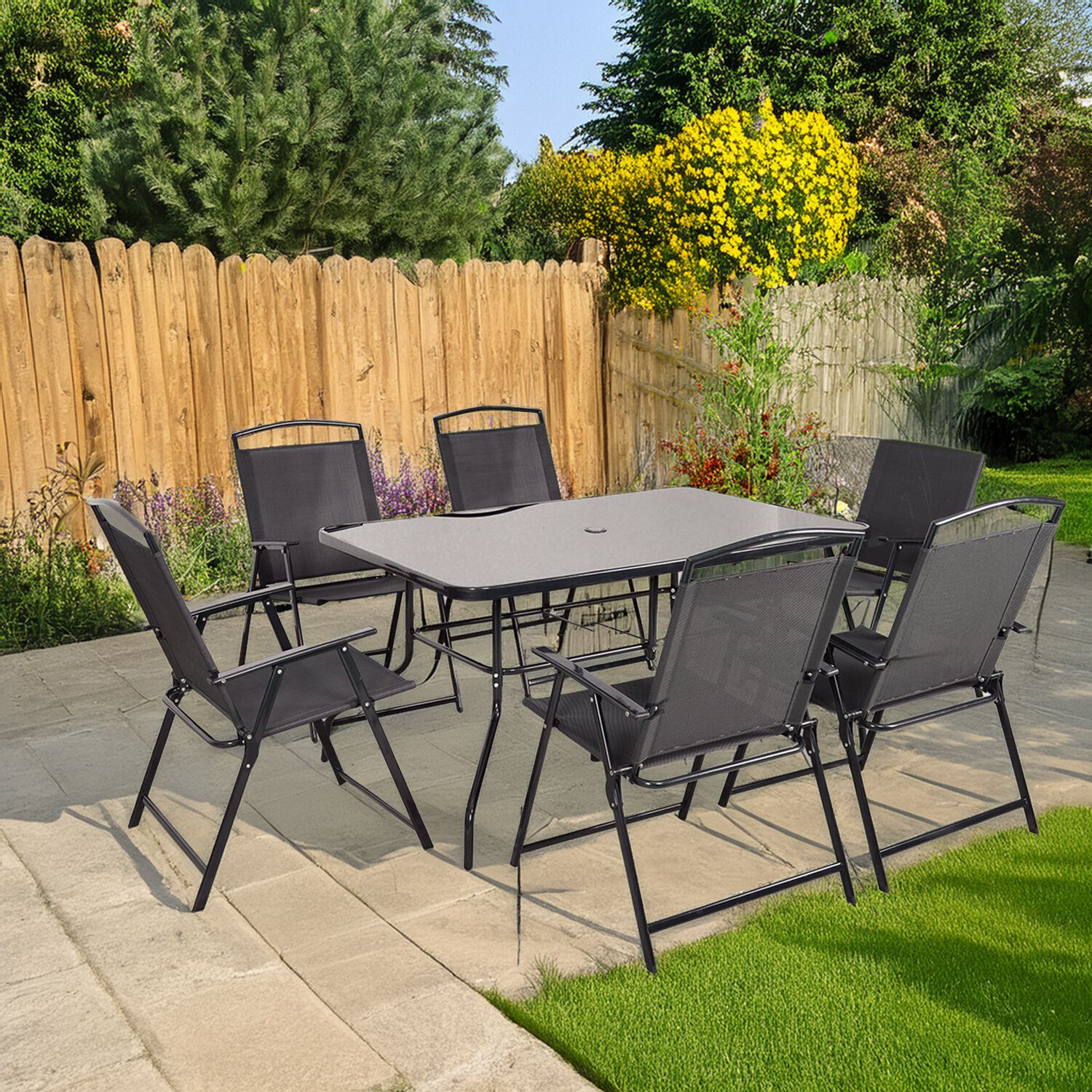 Camini 7 Piece Garden Furniture Set